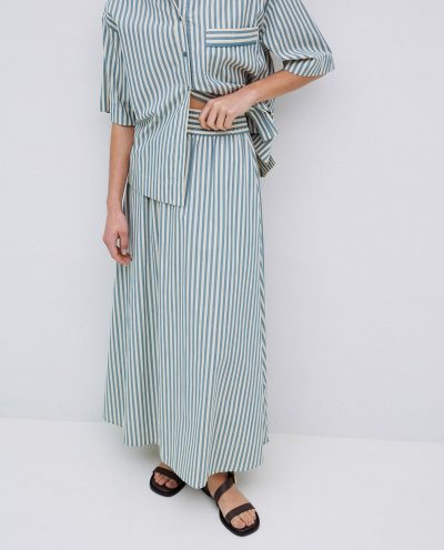 Falda midi rayas - Imagen 2
