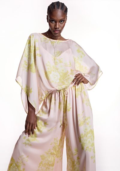 Blusa estampada flores