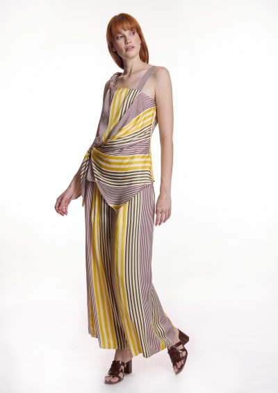 Blusa de rayas multicolor - Imagen 2