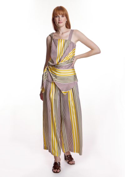 Blusa de rayas multicolor - Imagen 4
