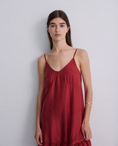 Vestido maxi fluido - Imagen 4