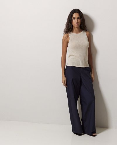 Top escote redondo Verde Matcha - Imagen 5