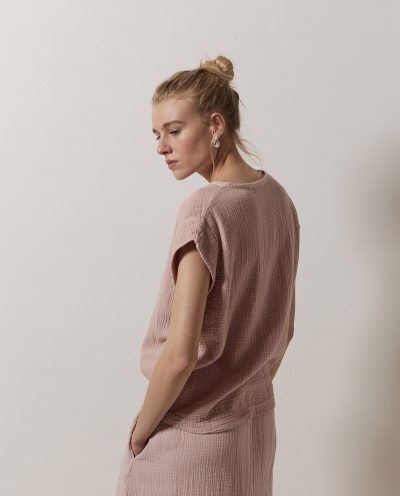 Blusa doble gasa - Imagen 4