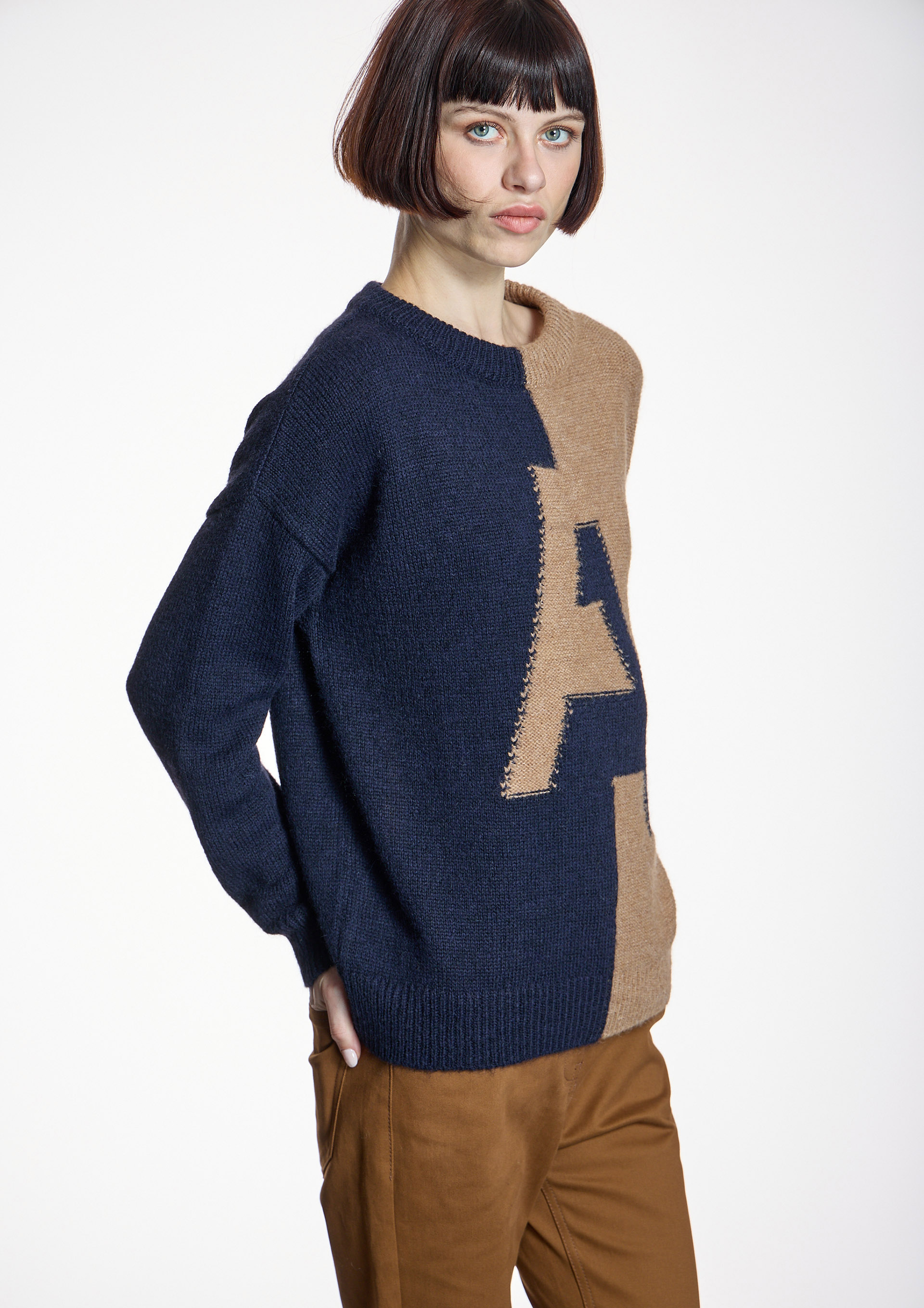 ALBA CONDE - Jersey bicolor