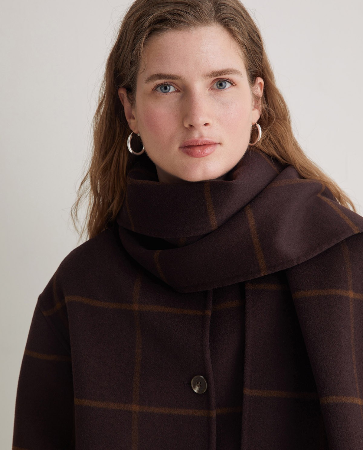 YERSE - Abrigo con bufanda - Imagen 6