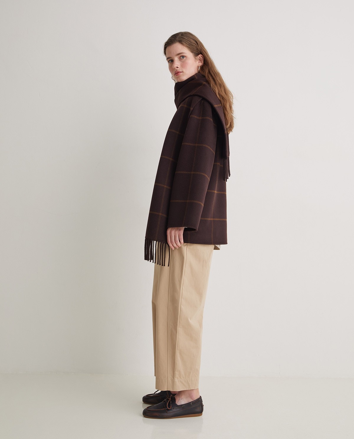 YERSE - Abrigo con bufanda - Imagen 7