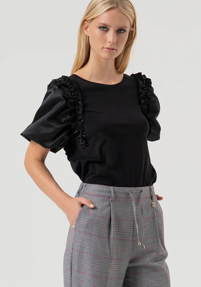 FRACOMINA - Pantalón jogger de corte regular gales - Imagen 2