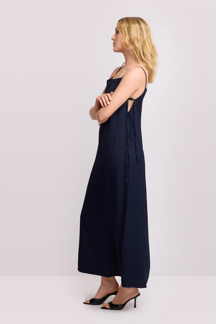 KOCCA - Vestido largo fluido con lazadas - Vestido JUVIAN - Imagen 4