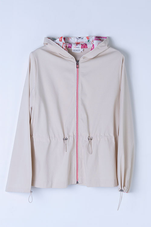HONGO - Chaqueta con capucha y cremallera - Imagen 5