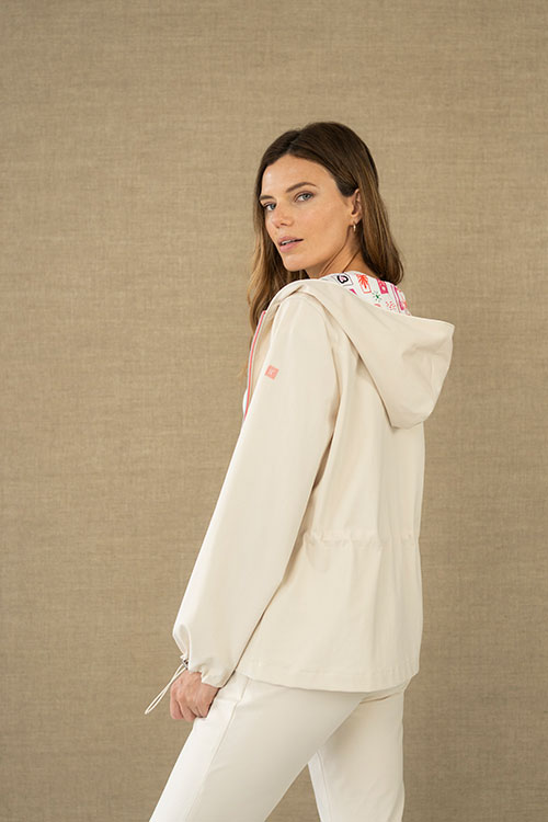 HONGO - Chaqueta con capucha y cremallera