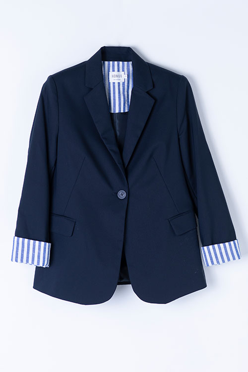 HONGO - Blazer azul marino - Imagen 4