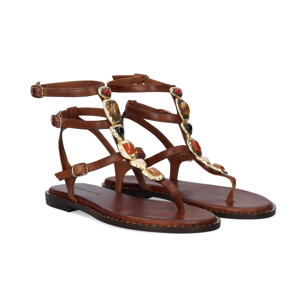 EXÉ SHOES - Sandalia plana griega - IRENE