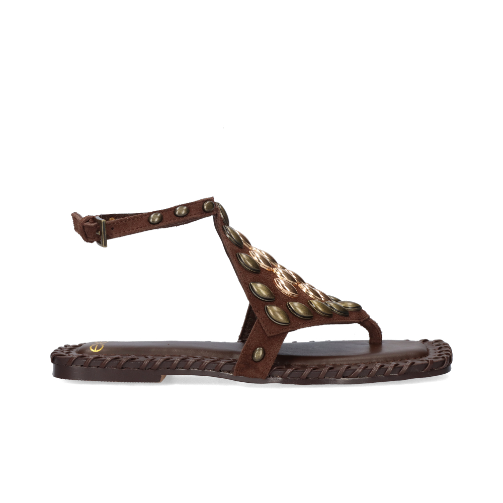 EXÉ SHOES - Sandalia plana de piel - India