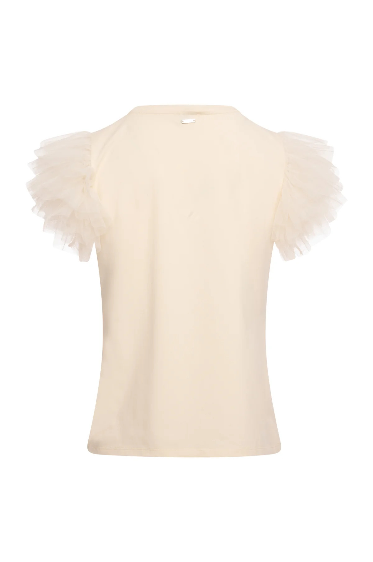 FRACOMINA · Camiseta de algodón con apliques - Imagen 2