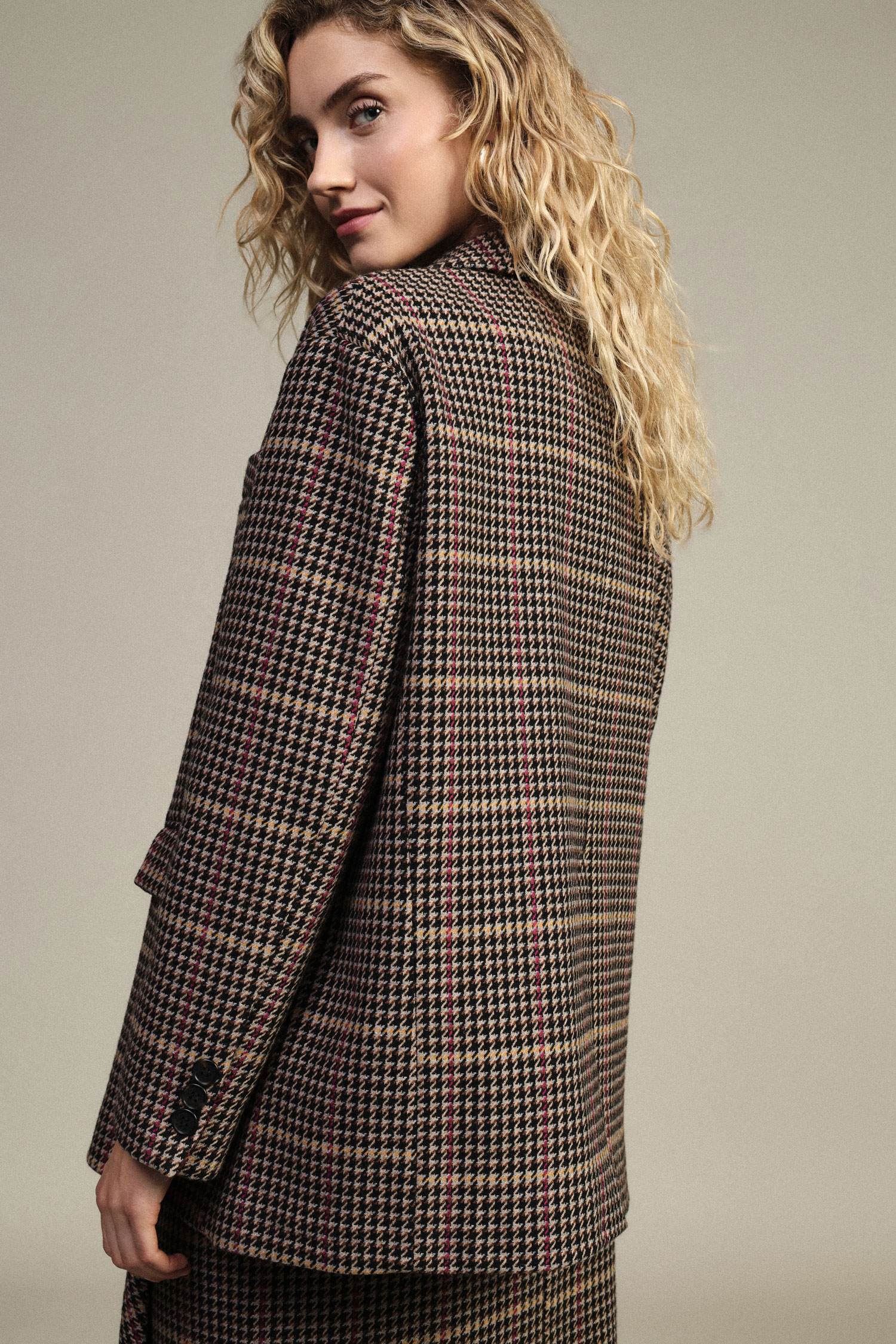 DIXIE · Blazer de pata de gallo - Imagen 2