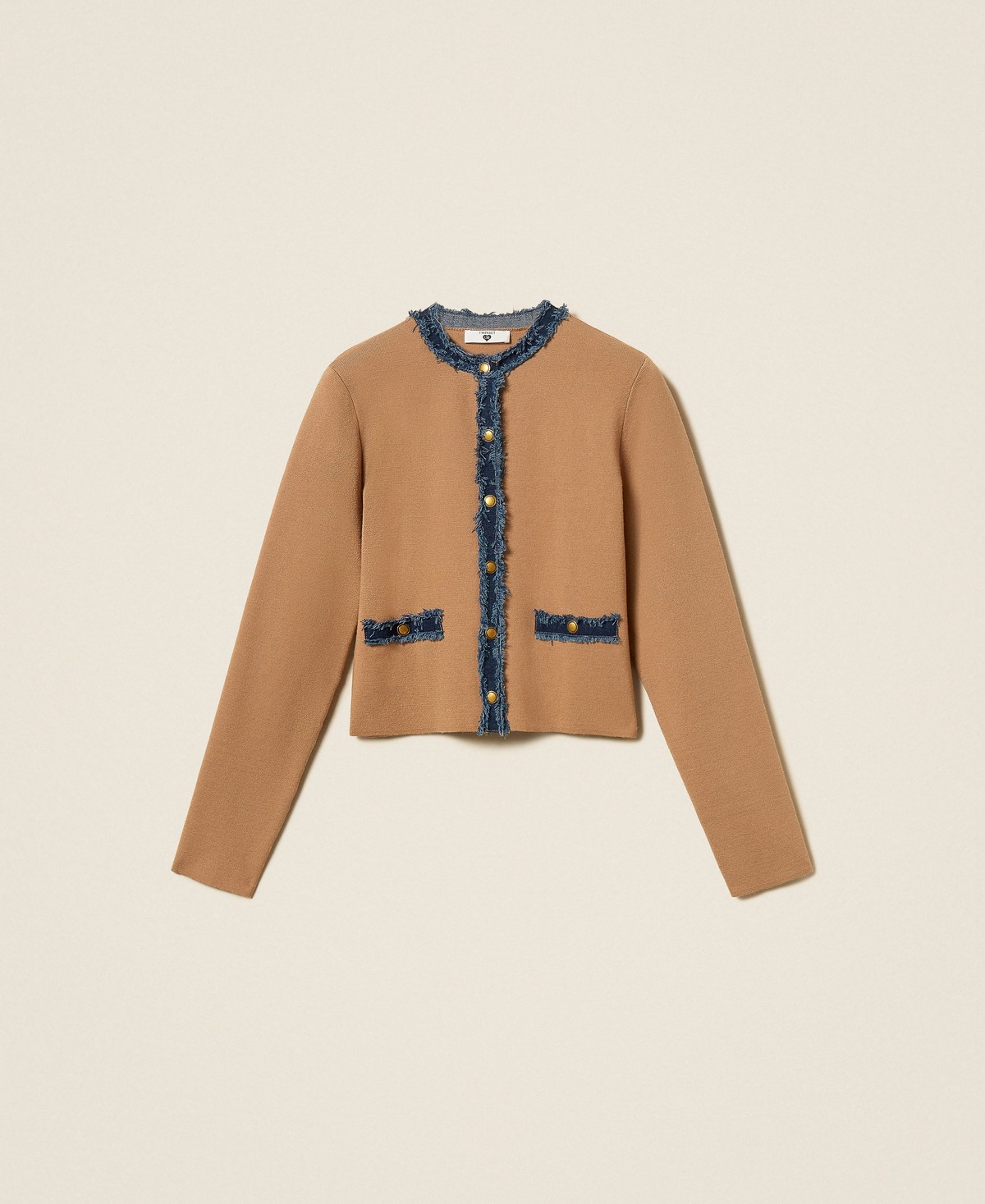 TWINSET · Cárdigan con pasamanería vaquera - Imagen 5