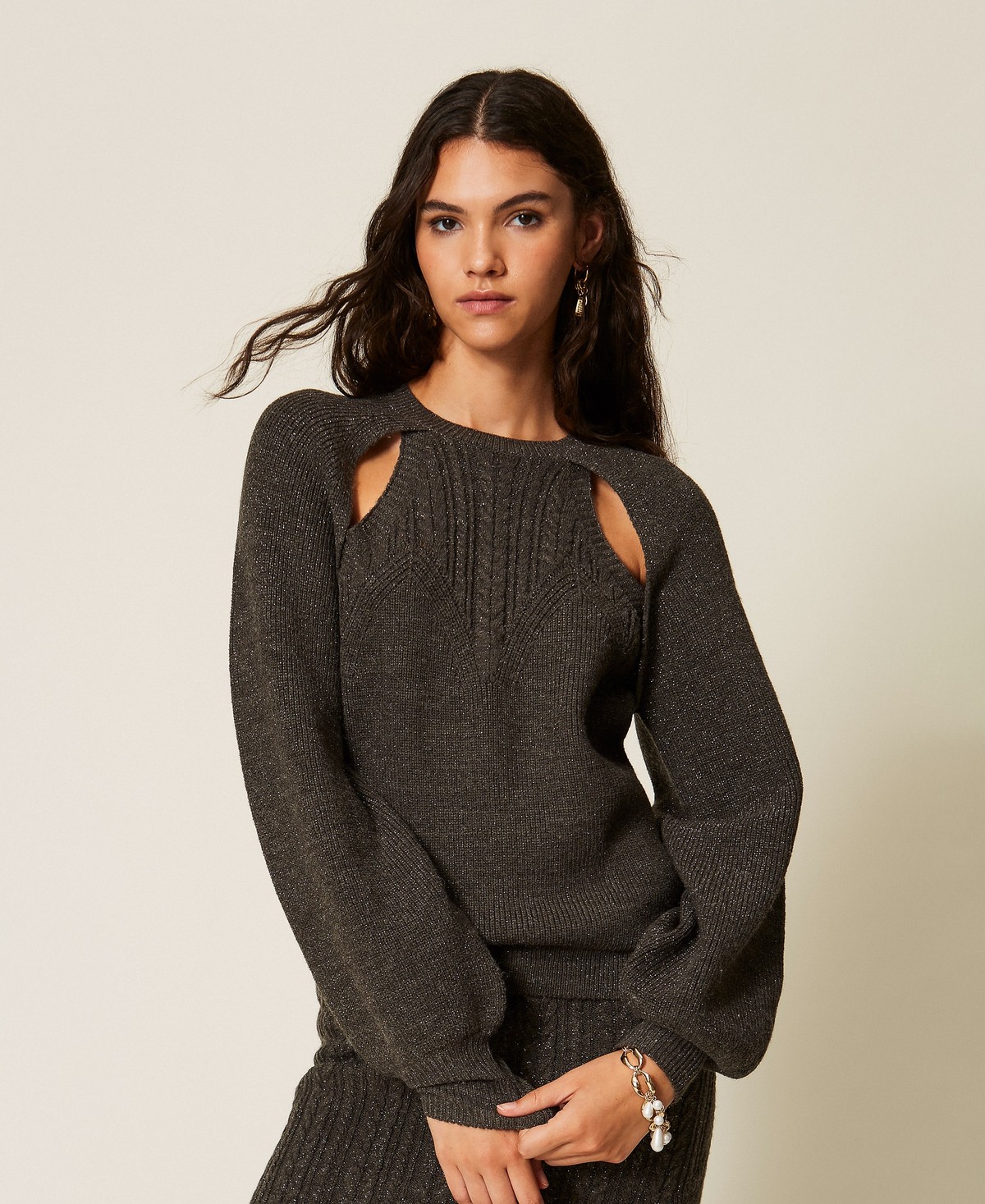 TWINSET · Jersey troquelado con ochos
