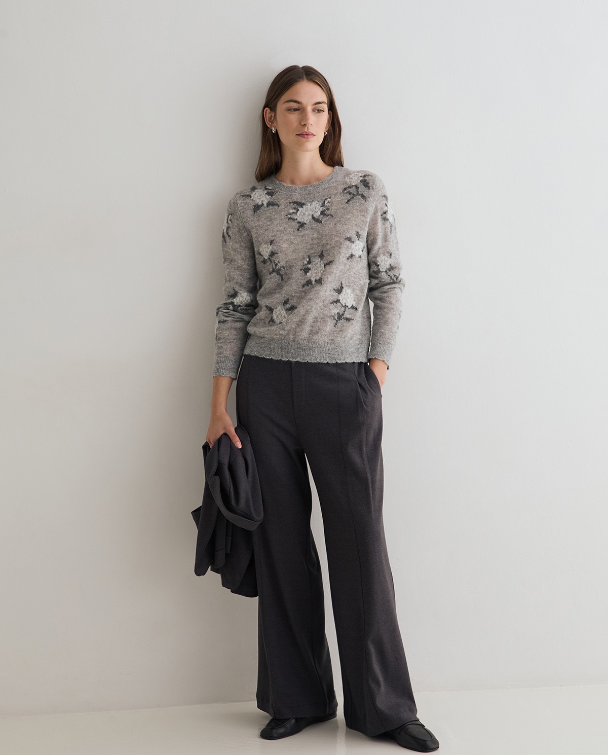 YERSE · Jersey de flores en dos colores - Imagen 12