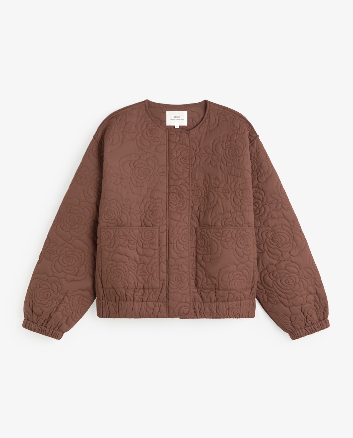 YERSE · Chaqueta acolchada bordada - Imagen 11