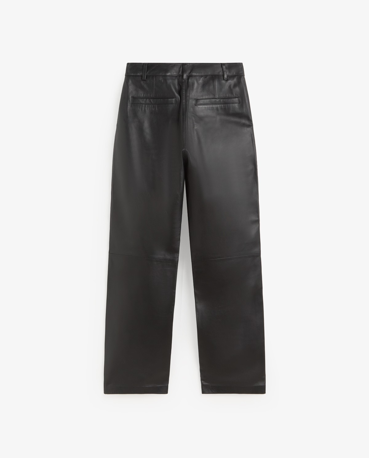 YERSE · Pantalón recto de piel - Imagen 10