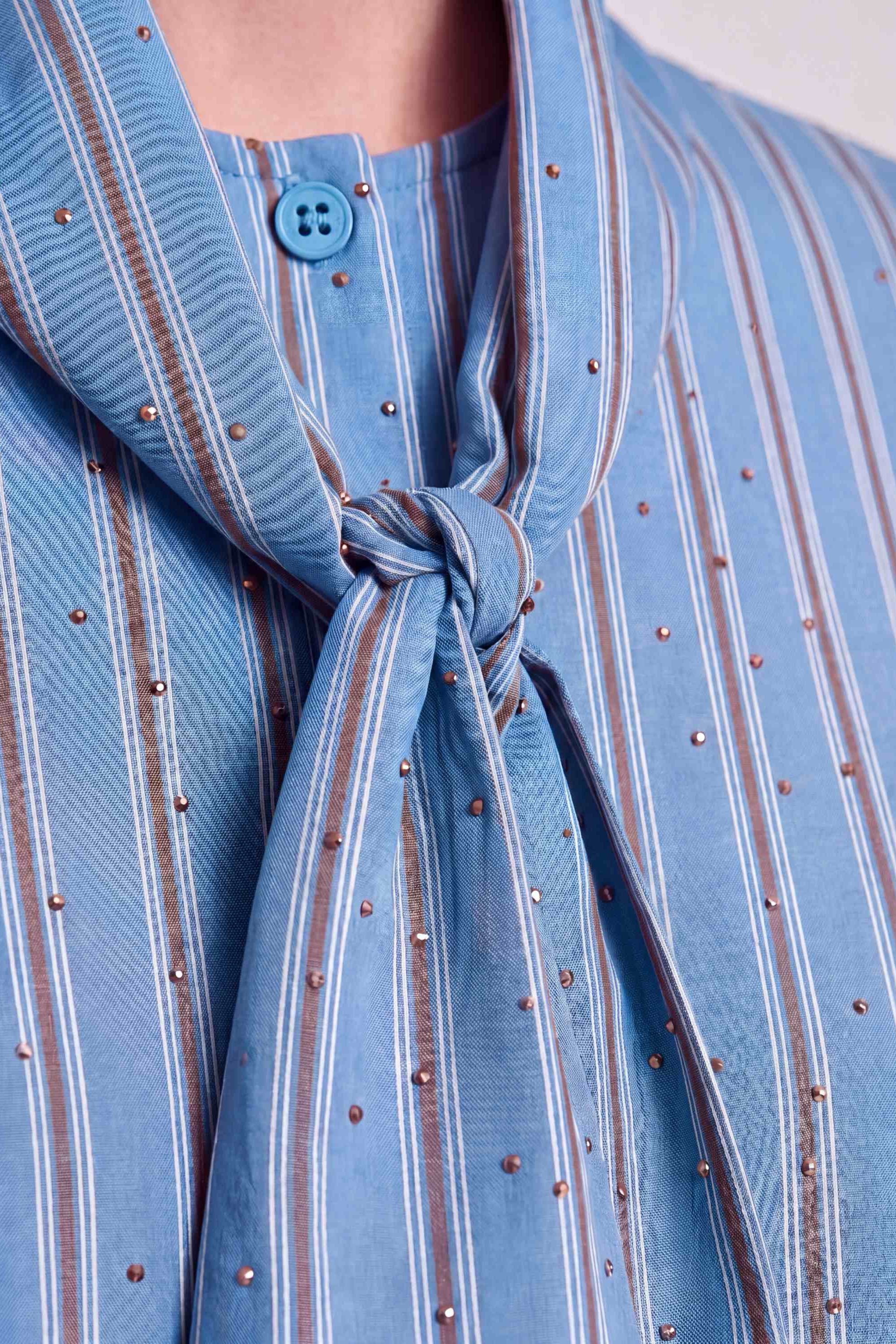 KOCCA · Camisa de rayas con lazo · Remigio - Imagen 4