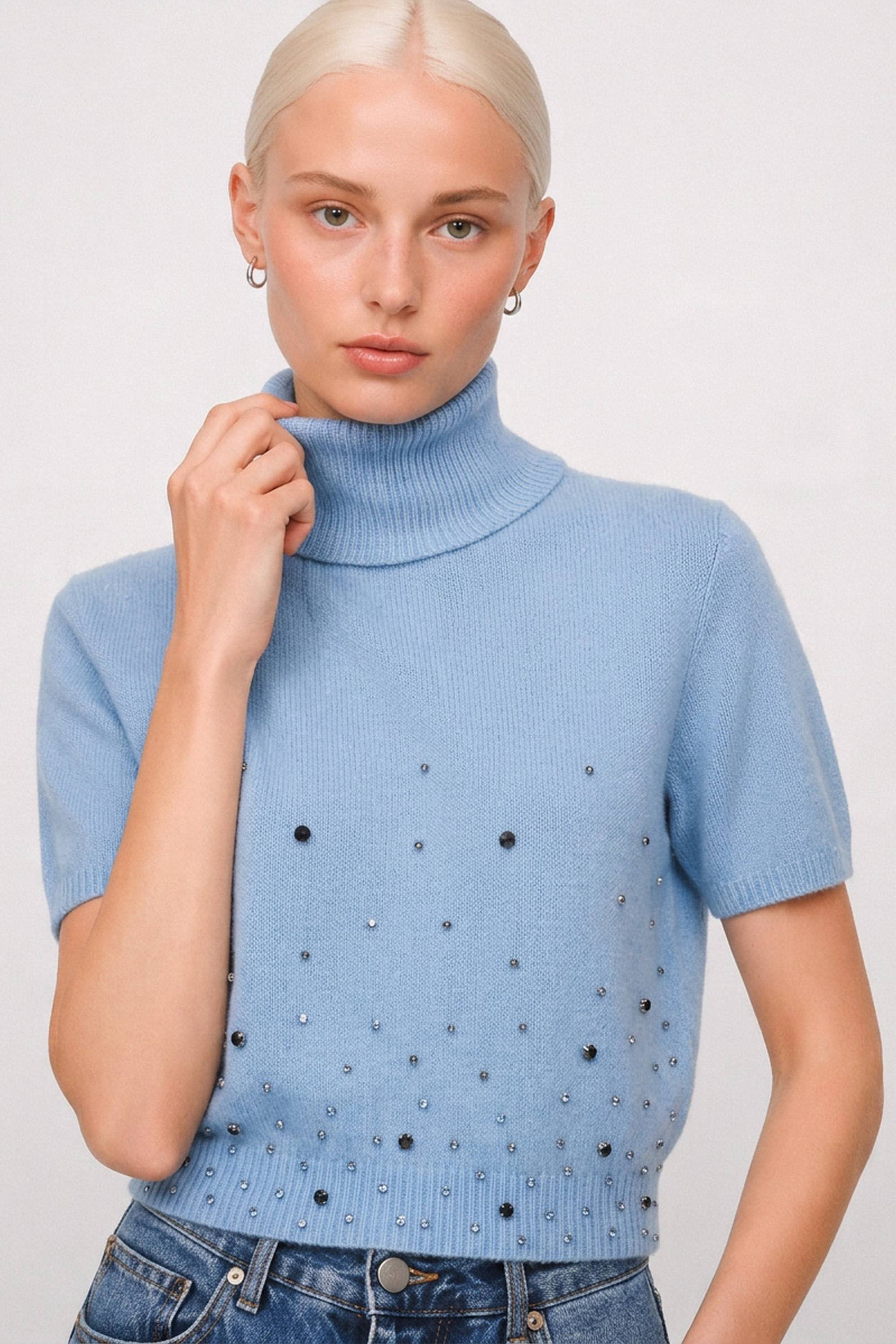 KOCCA · Jersey cisne con aplicaciones · Barbella