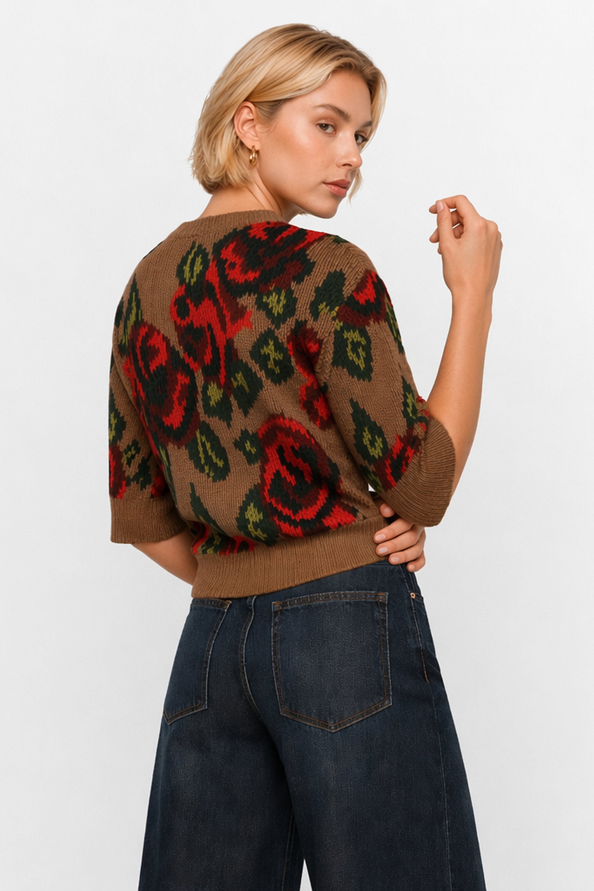 KOCCA · Jersey de flores de lana y alpaca · Landeline - Imagen 5