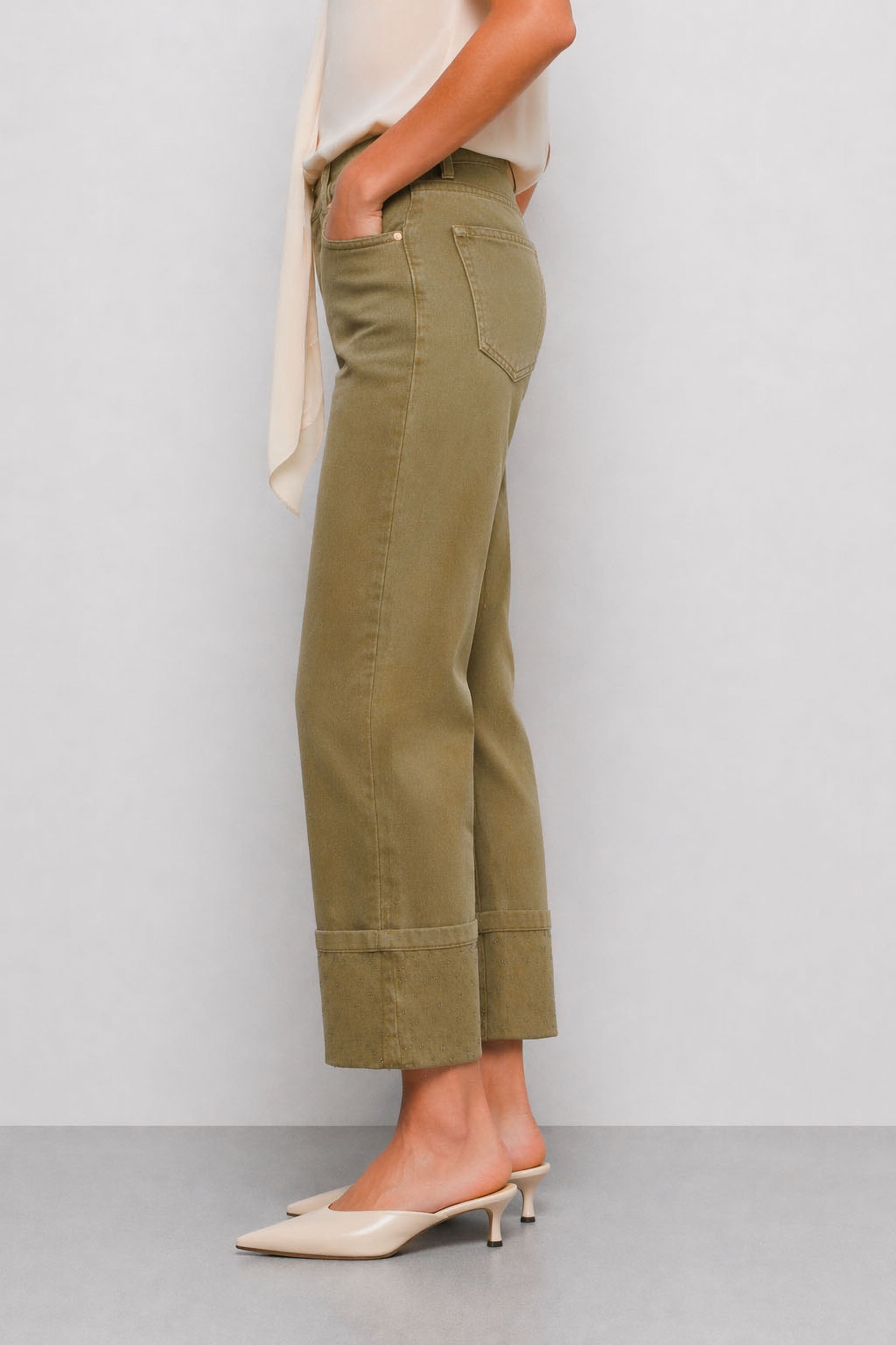 KOCCA · Pantalón recto con bajo vuelto · Enio - Imagen 3