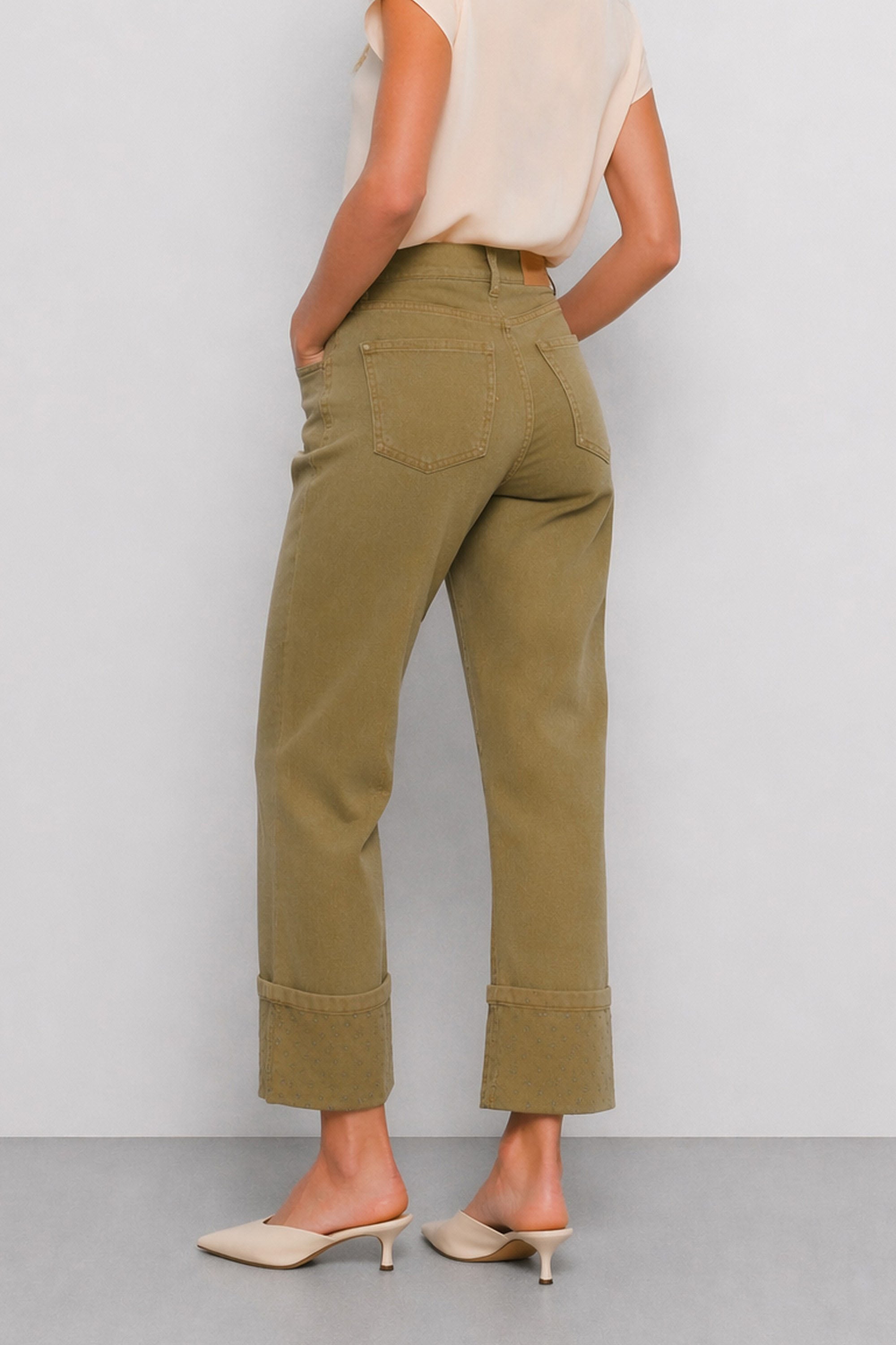 KOCCA · Pantalón recto con bajo vuelto · Enio - Imagen 5