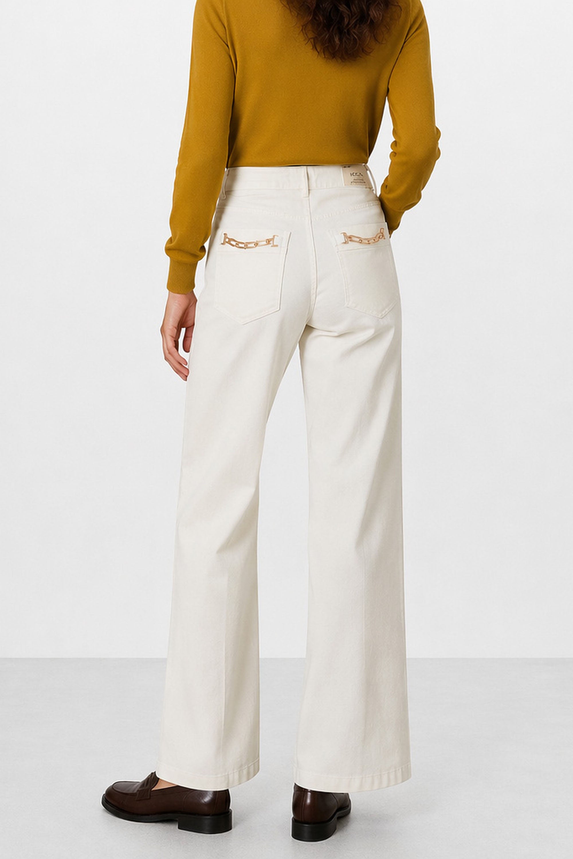 KOCCA · Pantalón con cadena en dos colores · Kesidio - Imagen 5