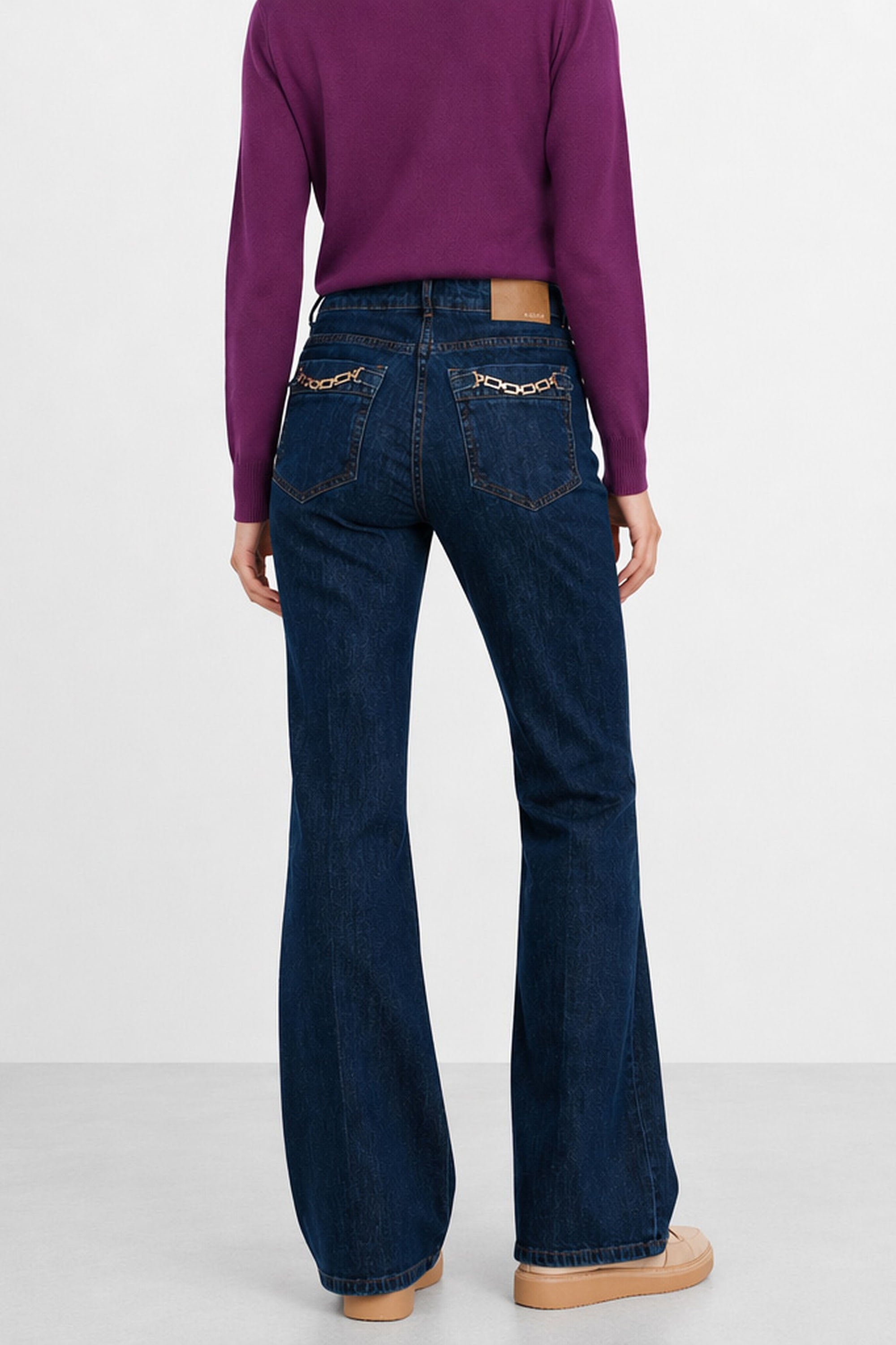 KOCCA · Pantalón con cadena en dos colores · Kesidio - Imagen 10