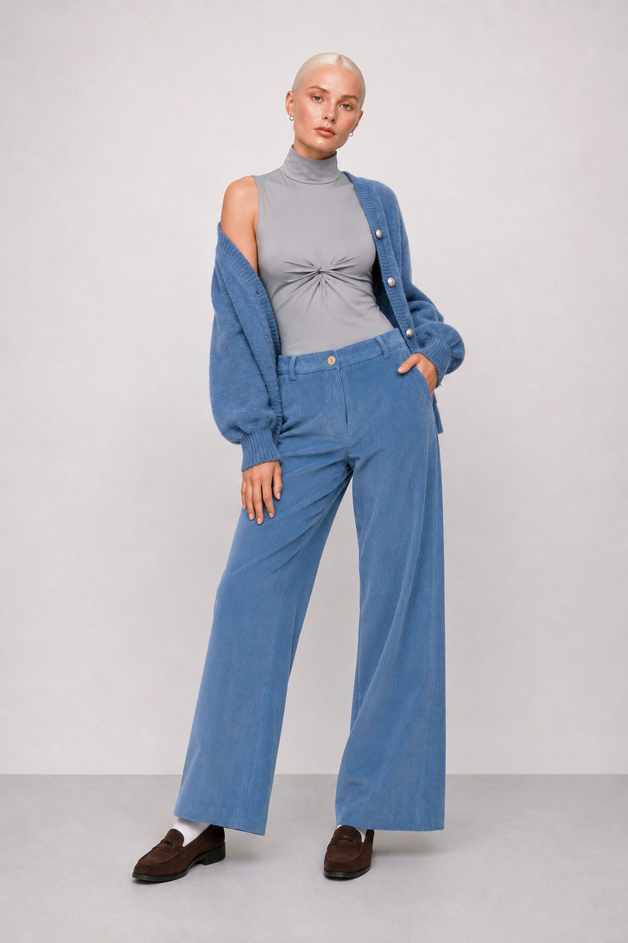 KOCCA · Pantalón de pana wide leg · Giselbert - Imagen 2