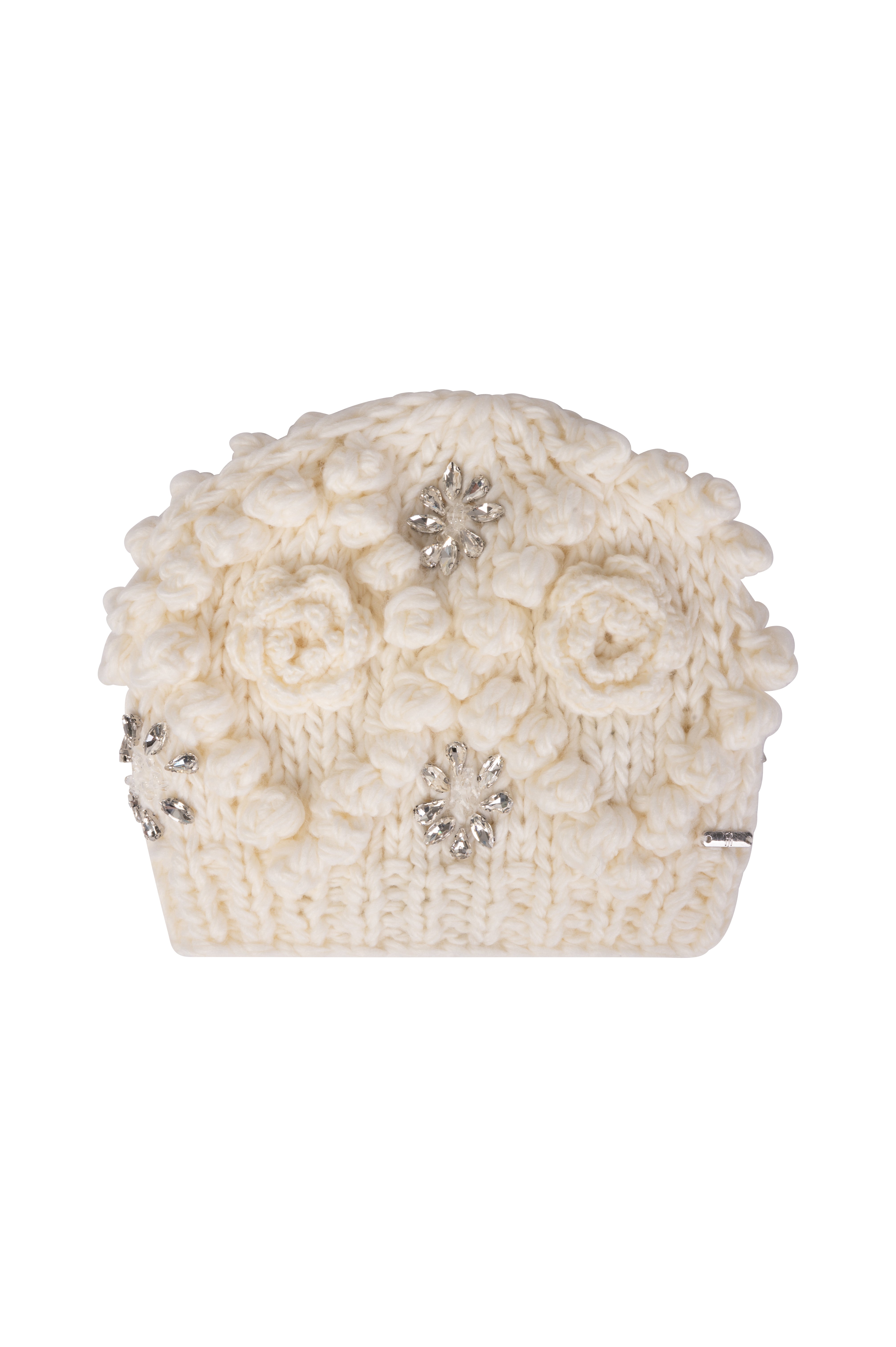FRACOMINA · Gorro joya en dos colores