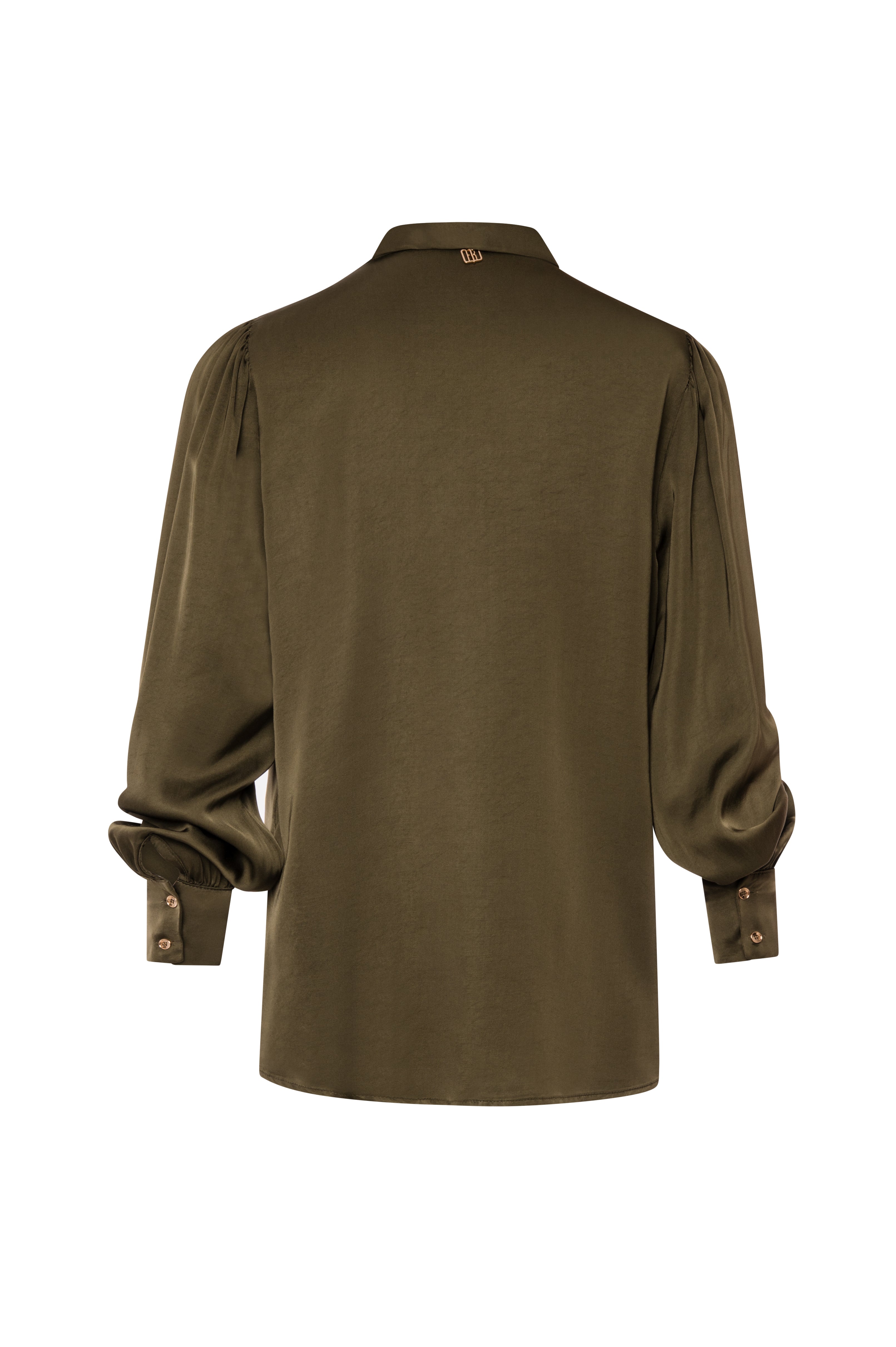 FRACOMINA · Camisa de viscosa con lazo - Imagen 2