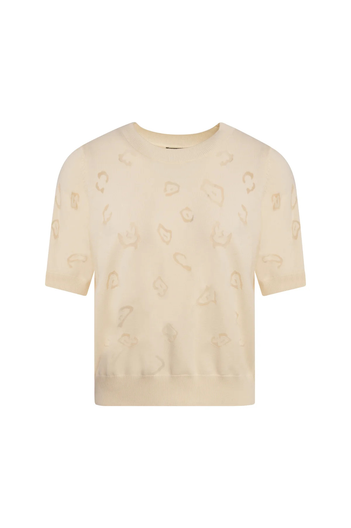 FRACOMINA · Jersey de punto con estampado animal