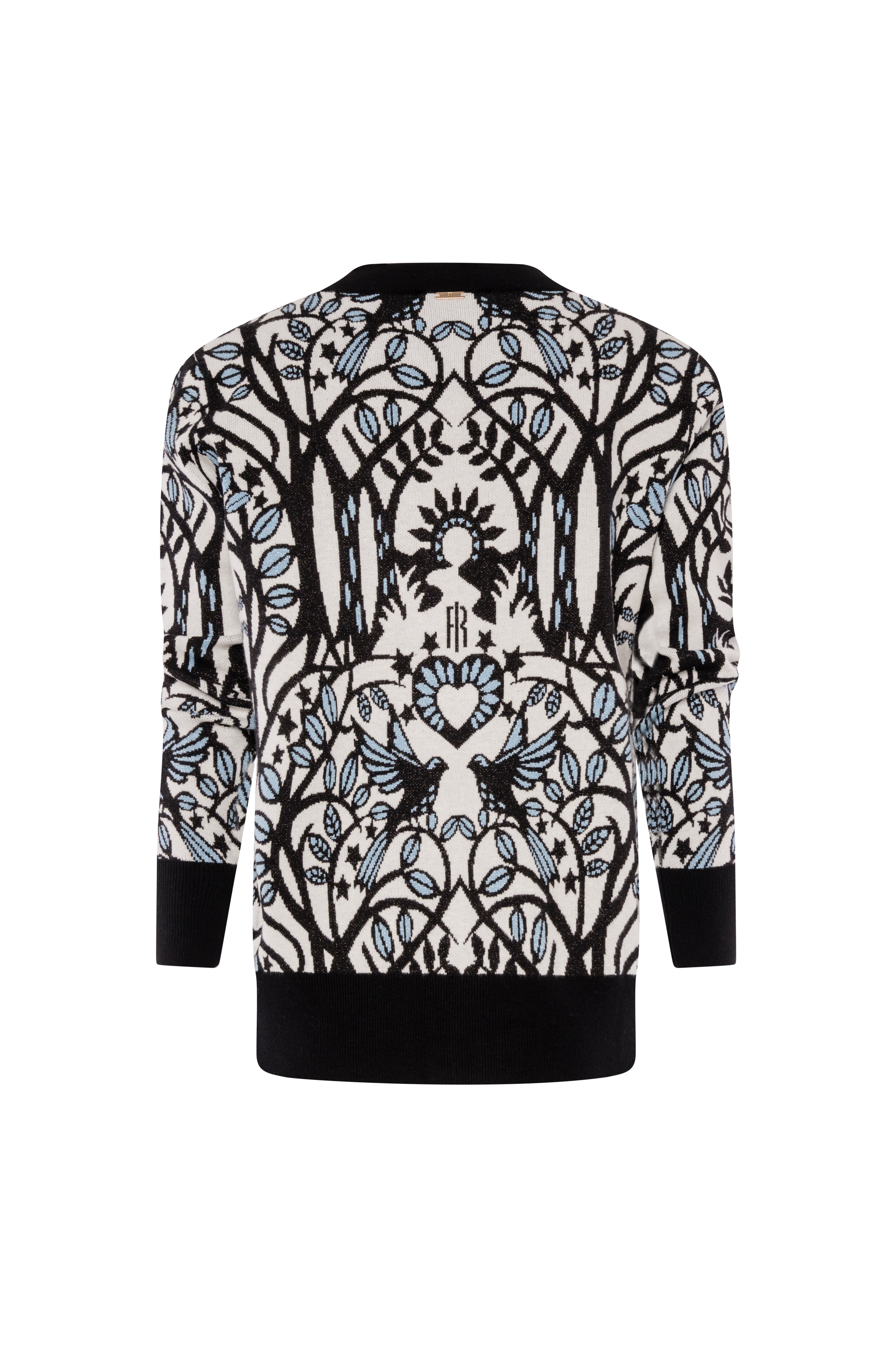 FRACOMINA · Cárdigan de punto jacquard - Imagen 6