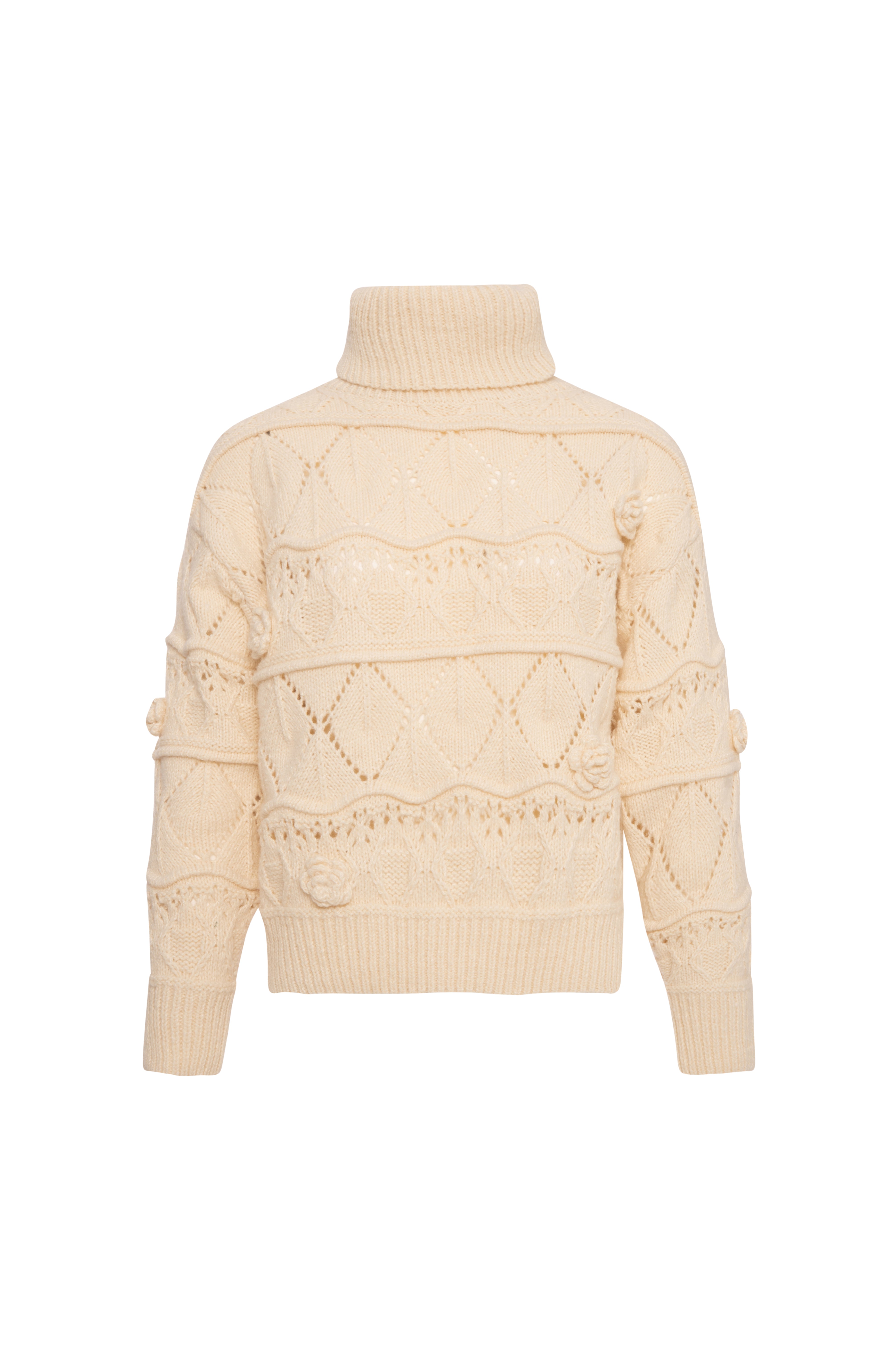 Knitwear over fit with wool