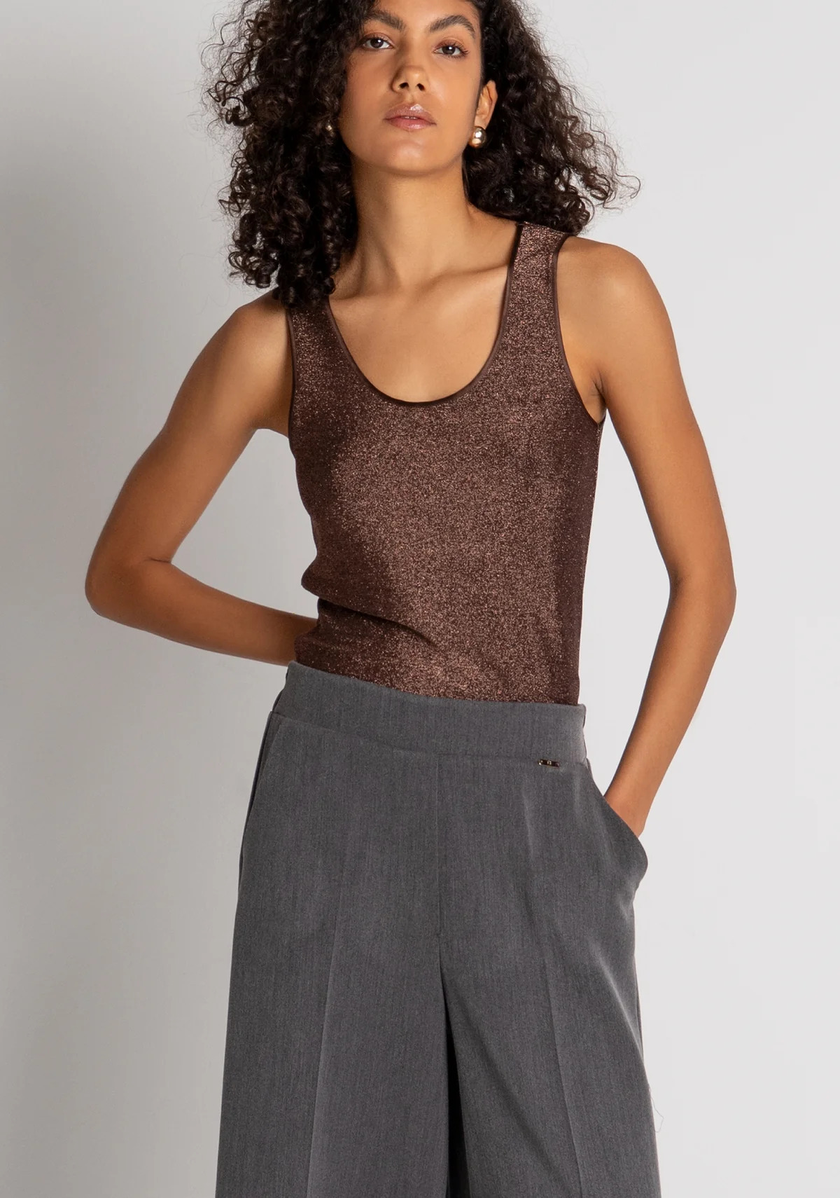 FRACOMINA · Pantalón flare de talle alto - Imagen 3