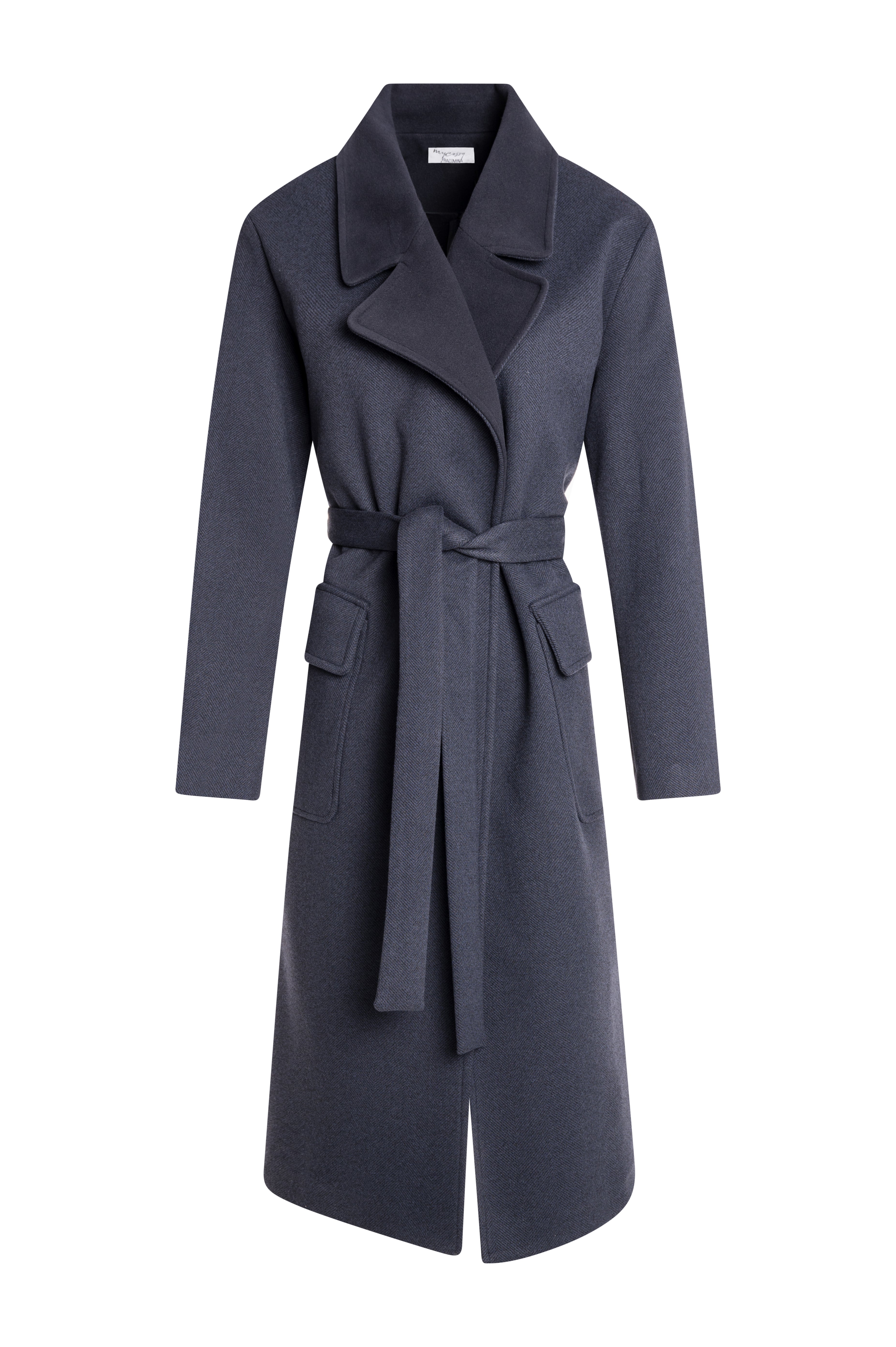 Long coat regular fit made in cloth