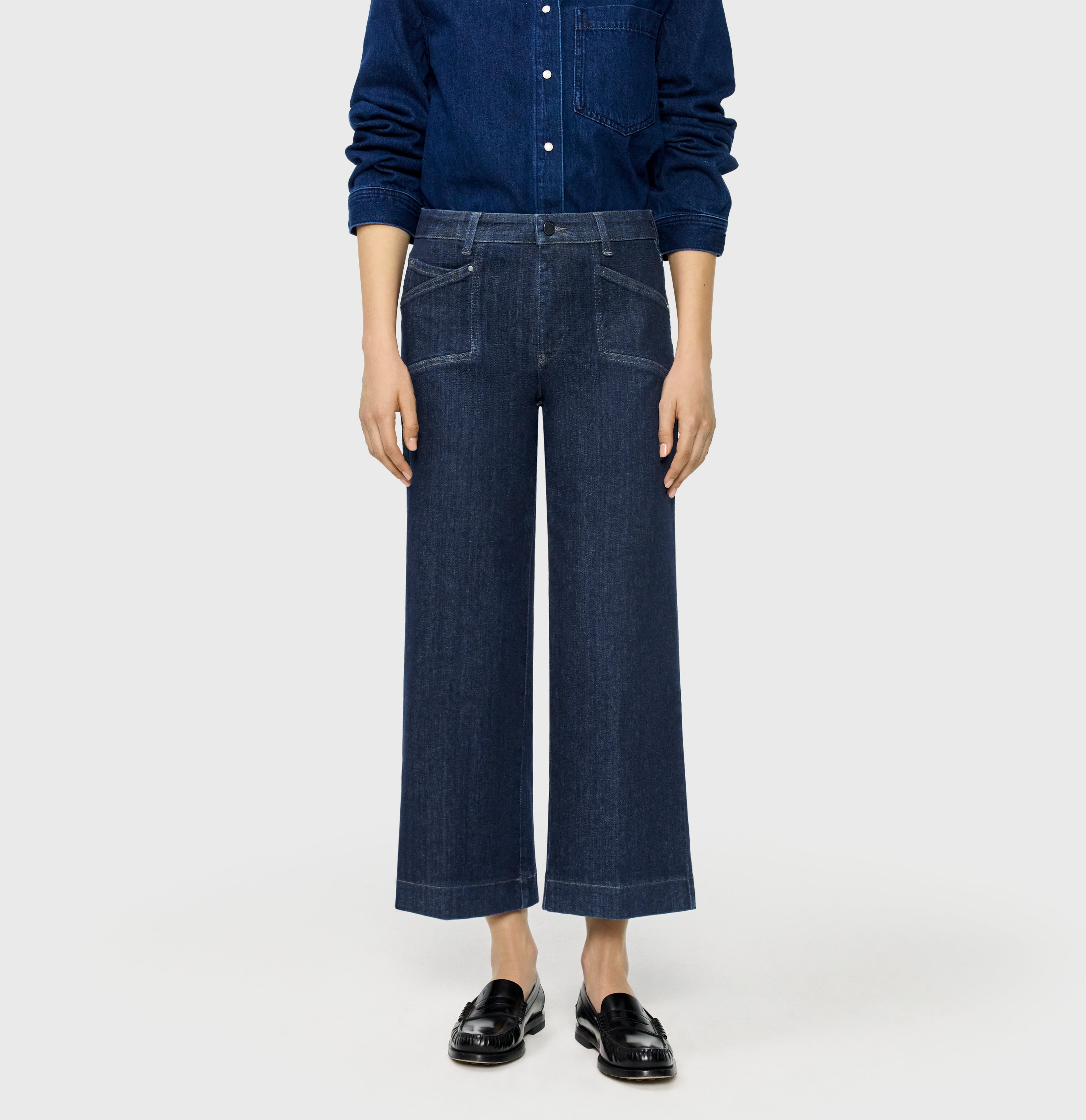 MAC-JEANS · Culotte vaquero ancho · Dream Culotte Pocket - Imagen 2