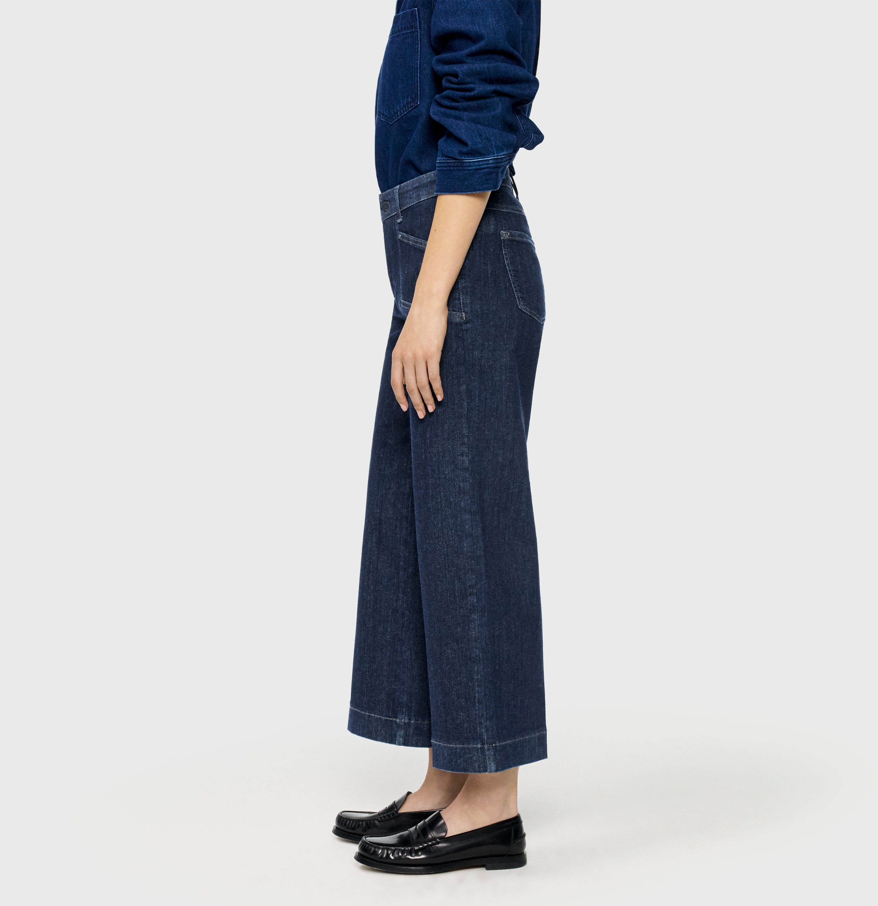 MAC-JEANS · Culotte vaquero ancho · Dream Culotte Pocket - Imagen 4