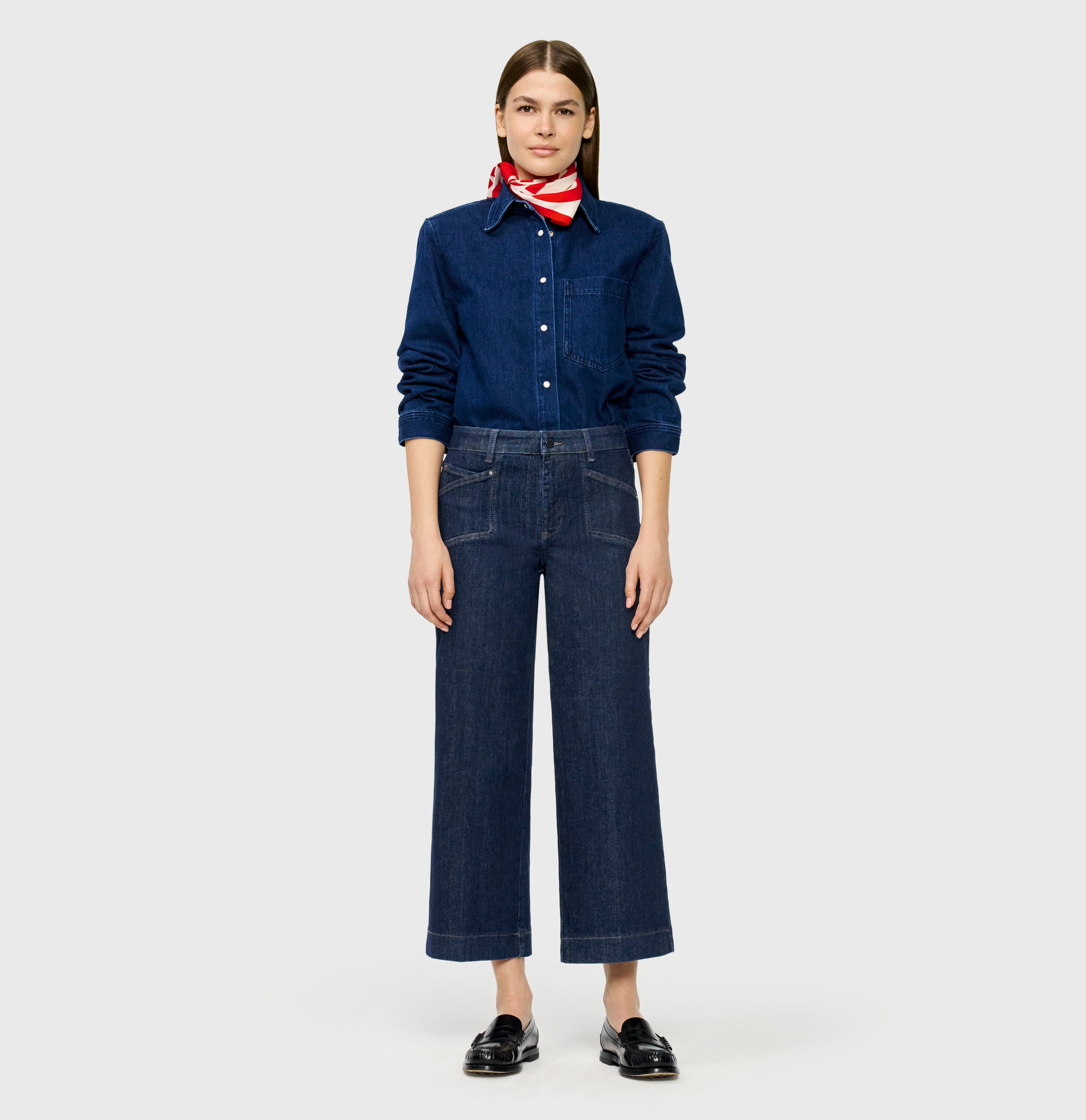 MAC-JEANS · Culotte vaquero ancho · Dream Culotte Pocket