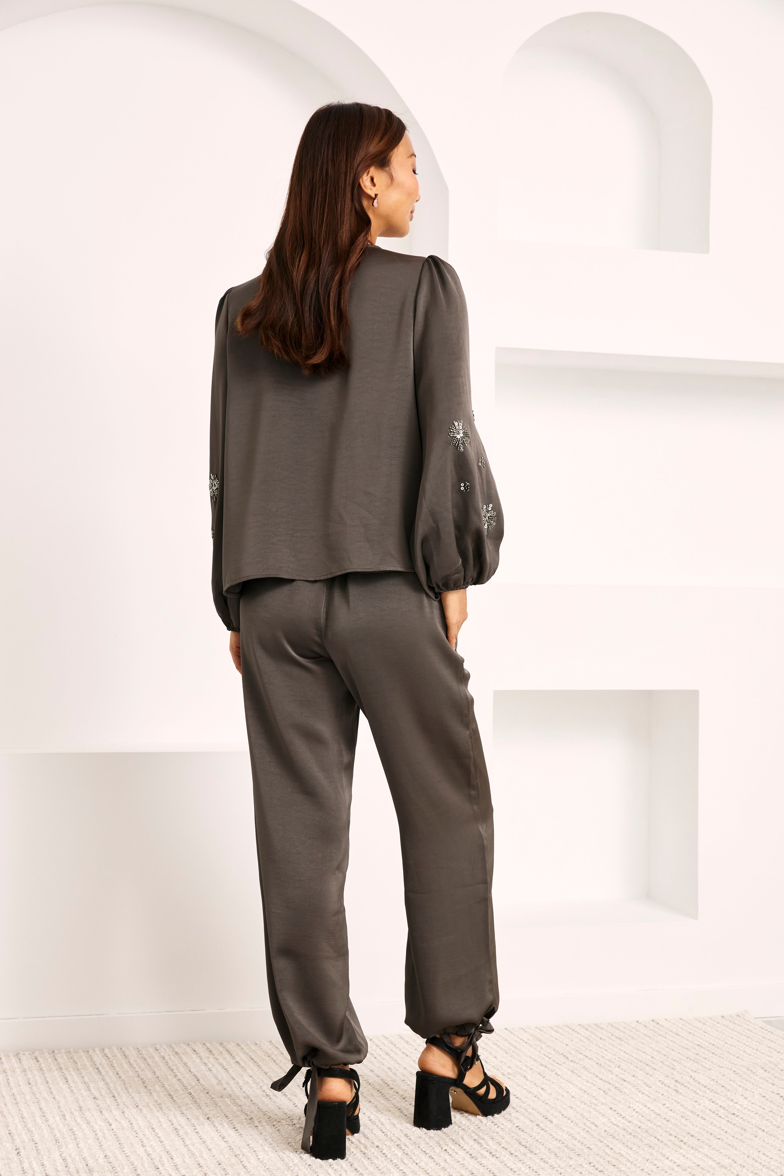 NEKANE · Blusa sedosa con cuentas - Imagen 6