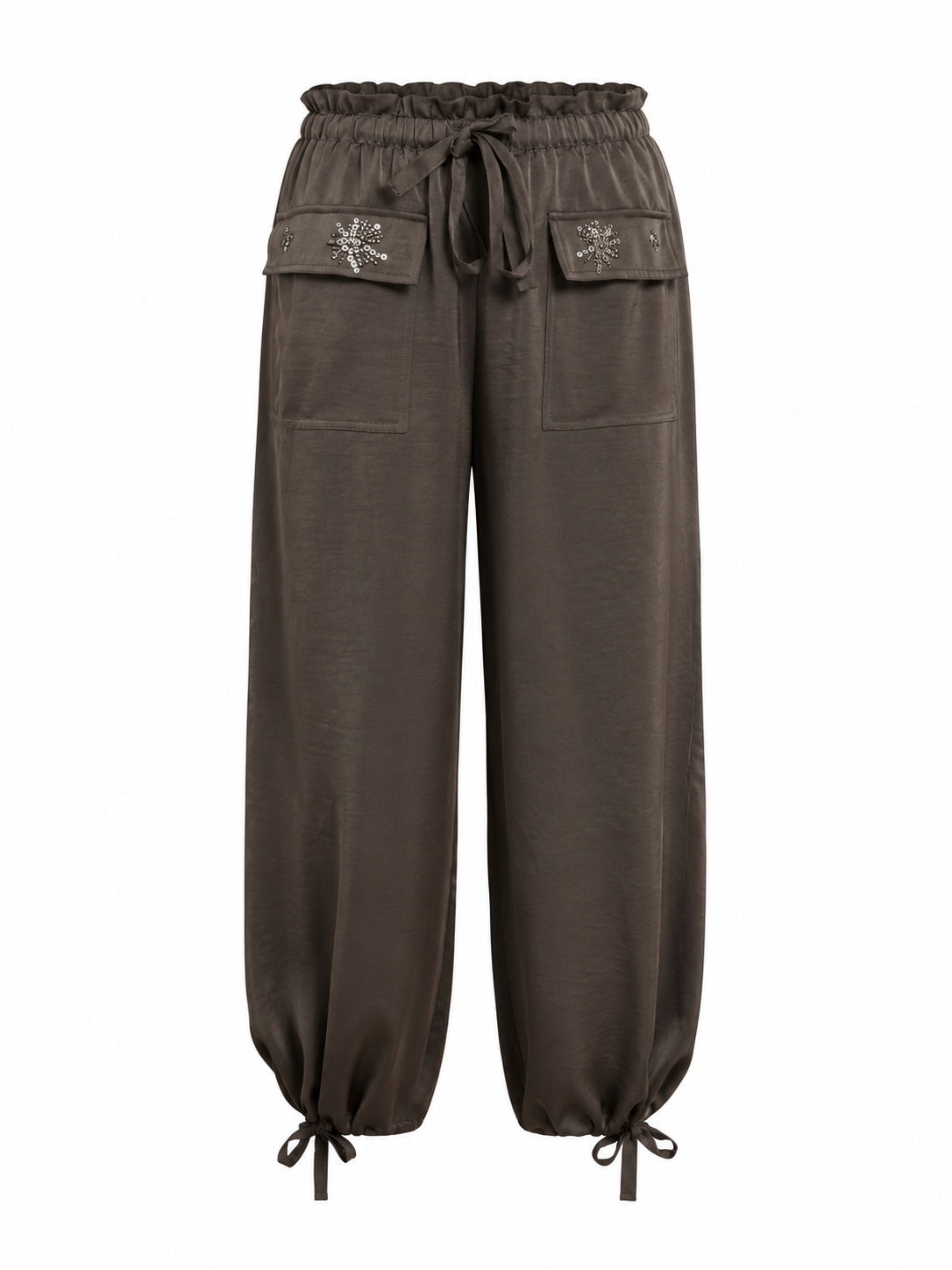 NEKANE · Pantalón sedoso con lentejuelas - Imagen 5