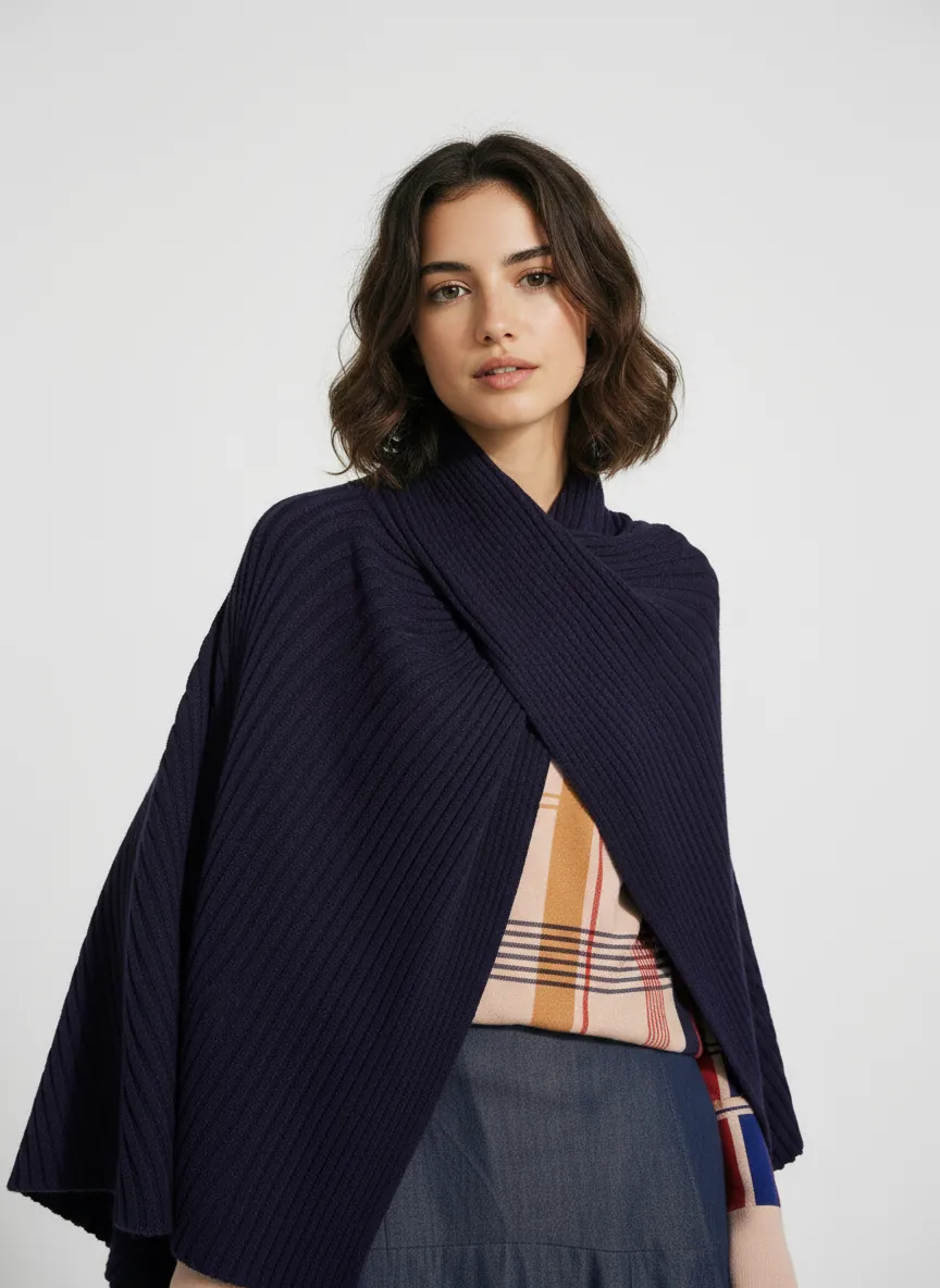 WNTCOLLECTION · Capa de punto baguilla