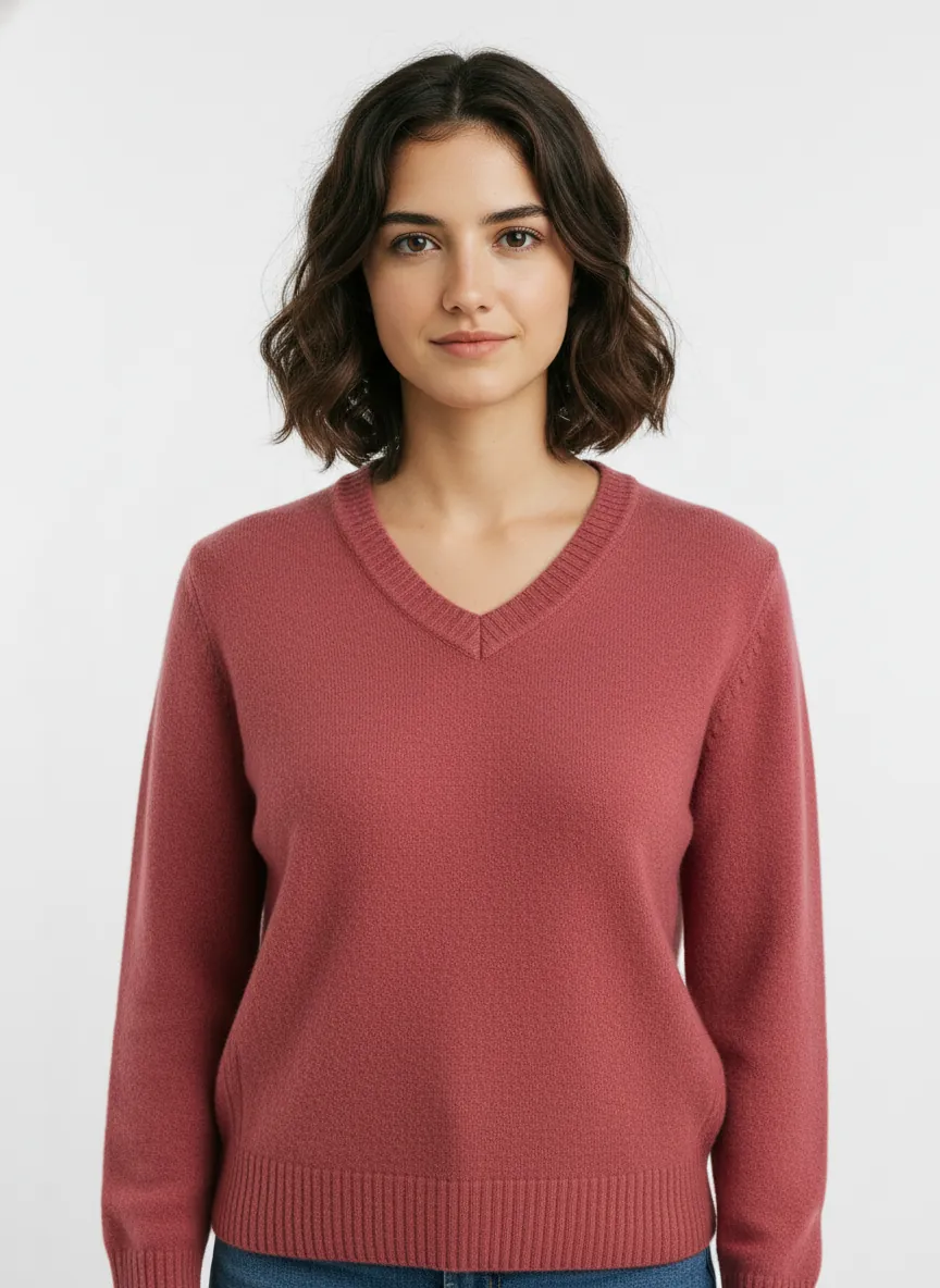 WNTCOLLECTION · Jersey de pico con canesú