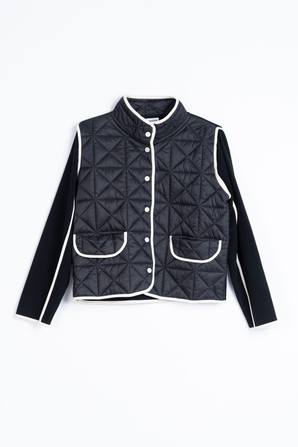 HONGO · Chaqueta combinada acolchada - Imagen 5