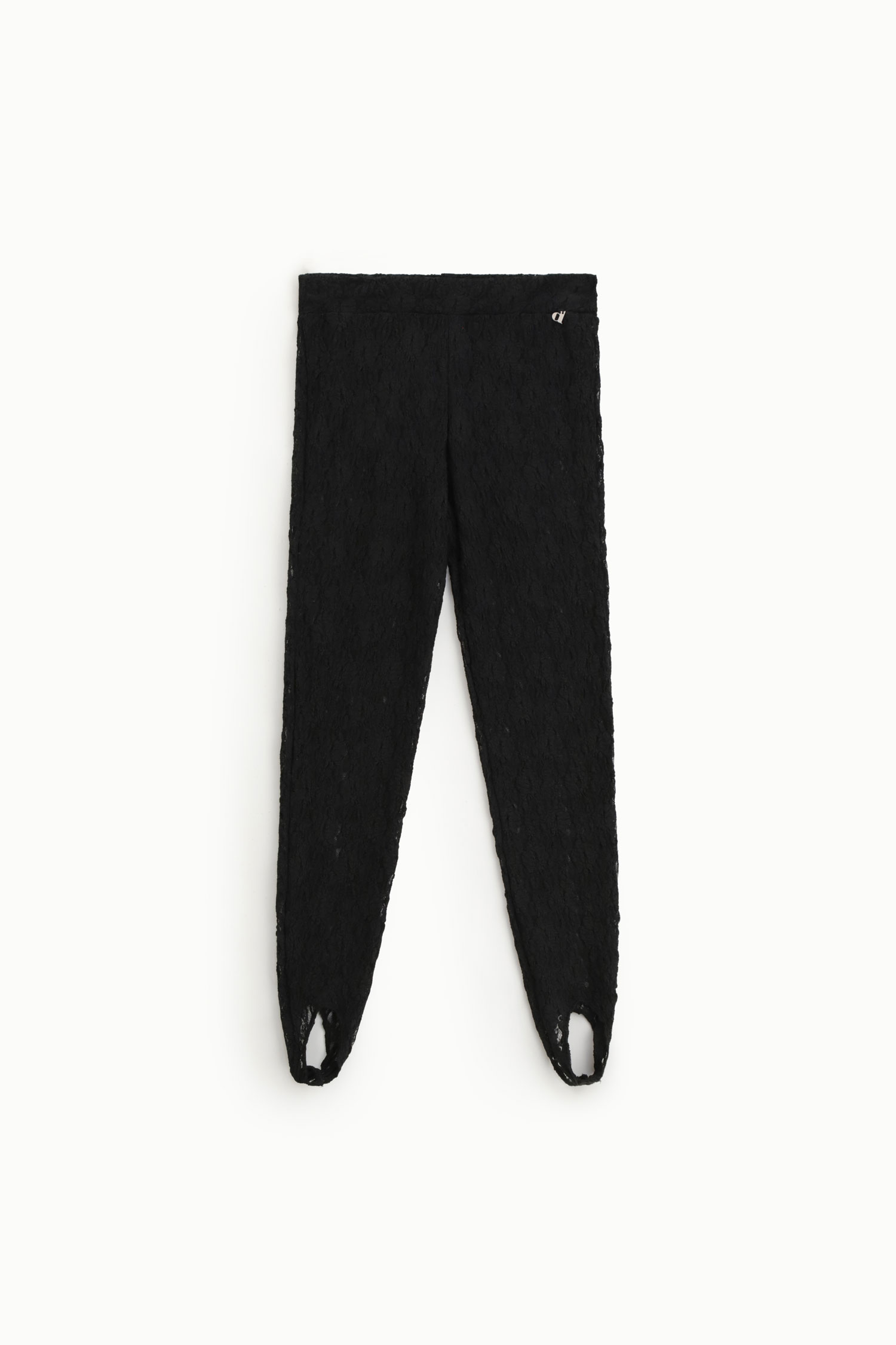 DIXIE · Pantalón fuseau de encaje