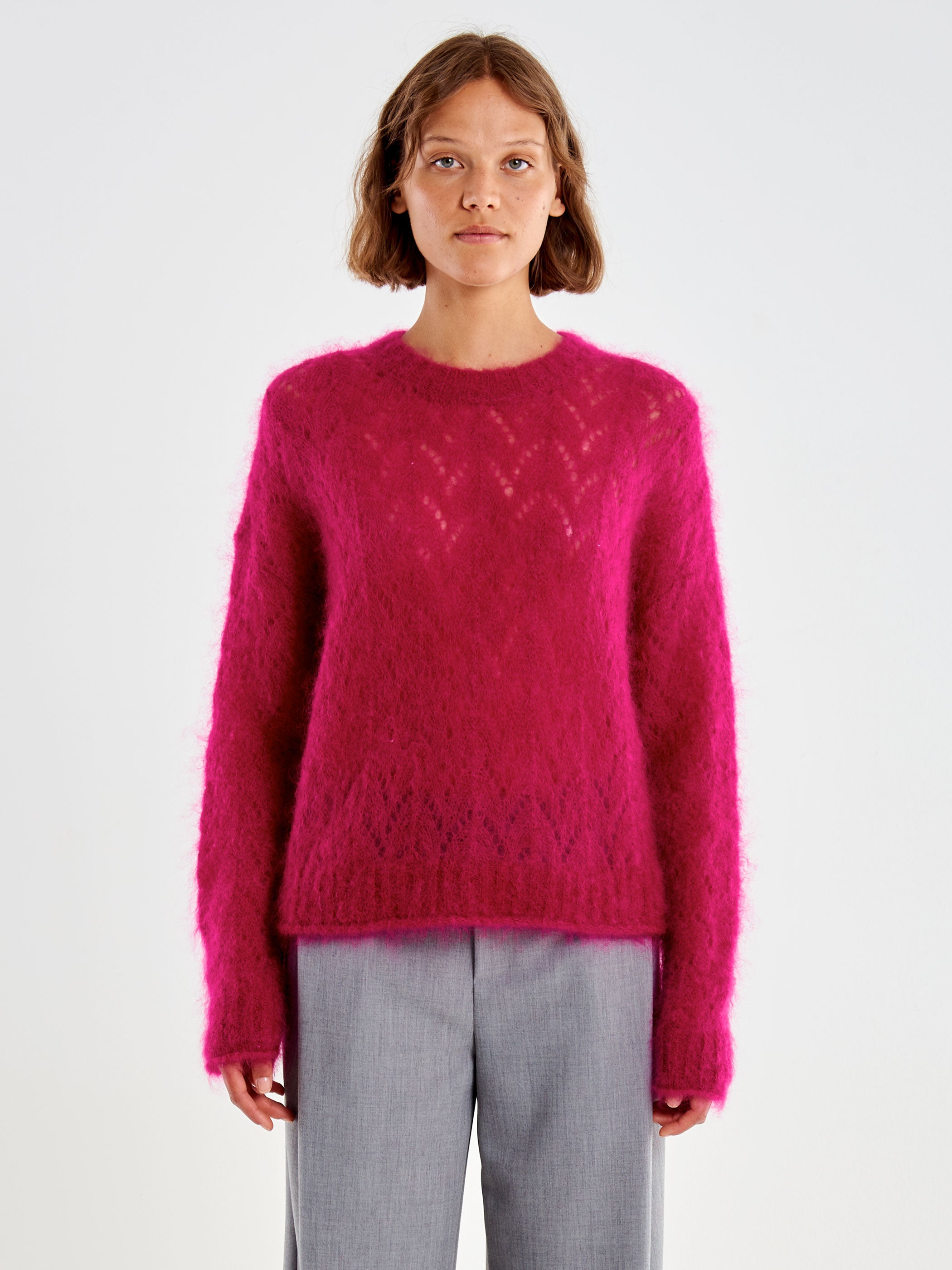 VICOLO · Jersey calado de mohair - Imagen 2