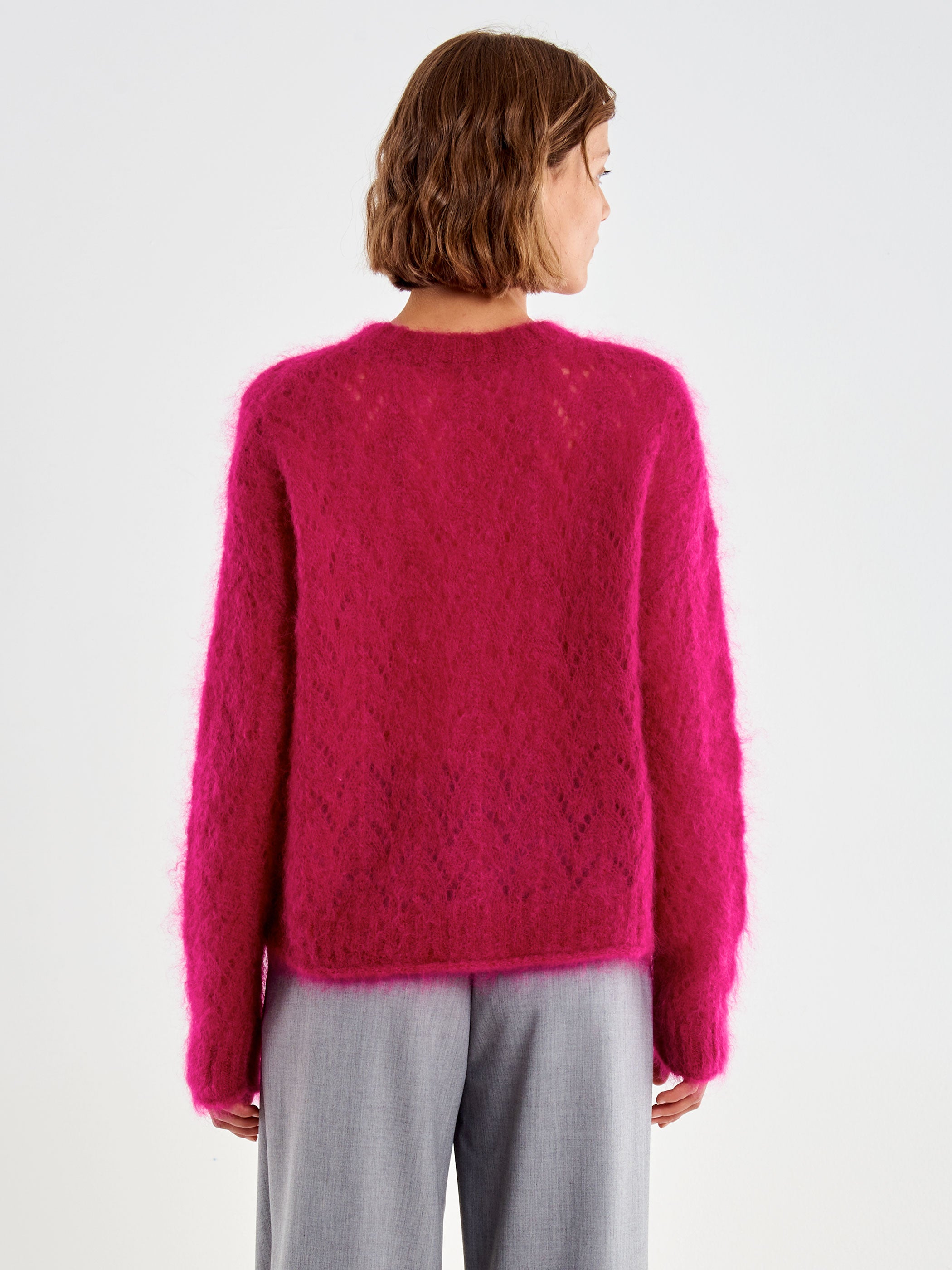 VICOLO · Jersey calado de mohair - Imagen 3
